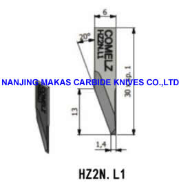 Comelz HZ2N.L1 Blade, Comelz Blade HZ2N.L1, Comelz Knife Blade