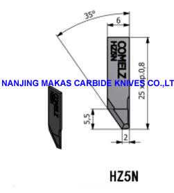 Comelz HZ5N Blade, Comelz Blade HZ5N, Comelz Knife Blade