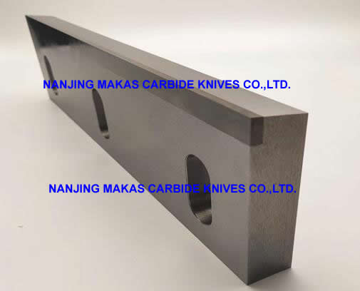 Carbide Inlay Stator Knives, Bed Knives, Brazed Carbide Knife