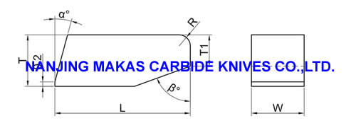 Carbide Saw Tips Cutting Metal