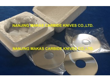 Tungsten Carbide Circular Blade for Cutting Paper Straw